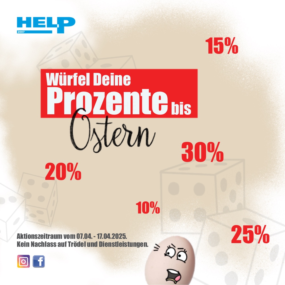 Würfel Deine Prozente